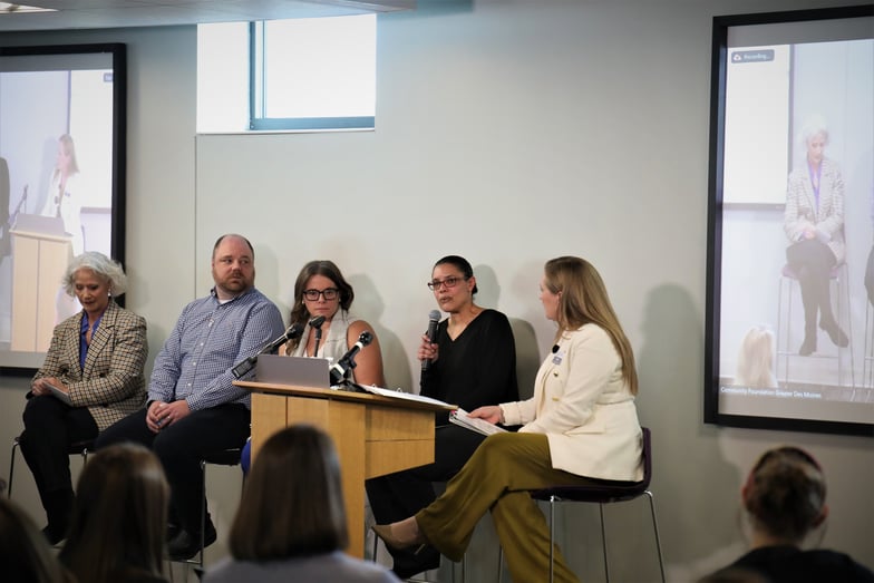 Panel discussion on food security in central Iowa