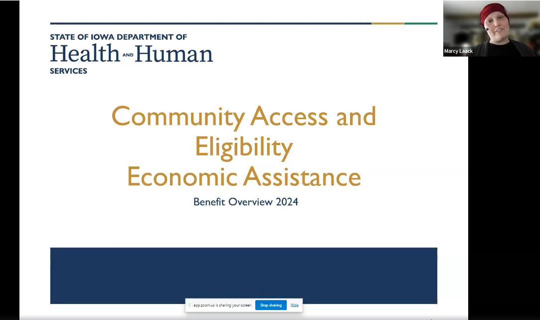 Benefits Webinar Screenshot