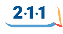 211 Logo - color (white bubble) - tagline