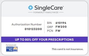 Singlecare Card