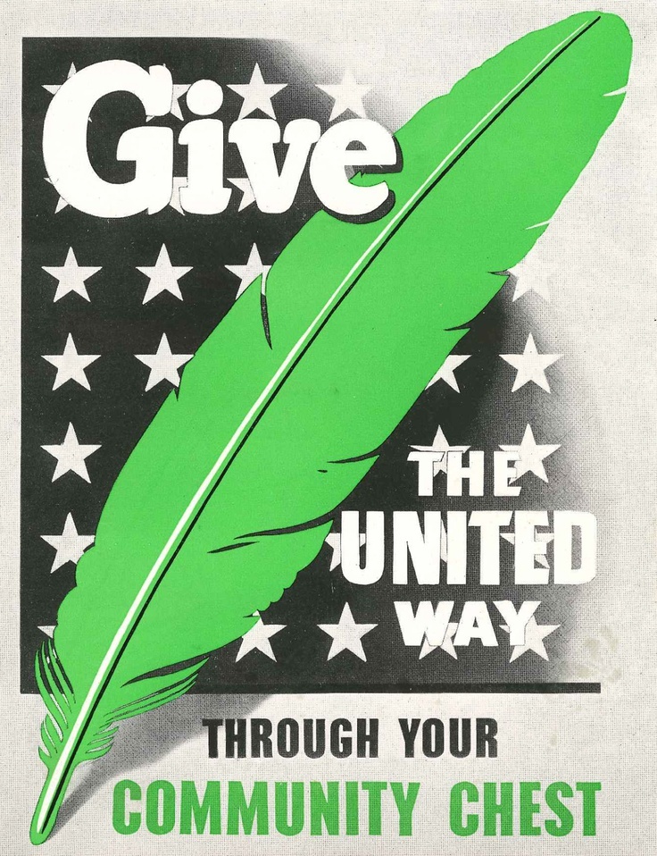 Ad from 1952 - Give the United Way