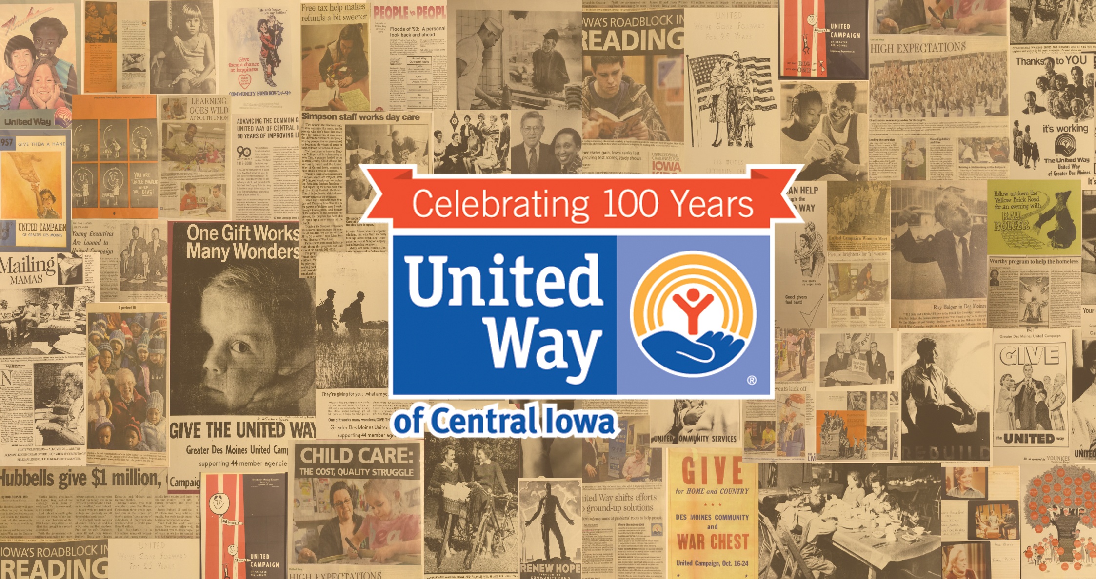 100 Moments from United Way's 100 Years
