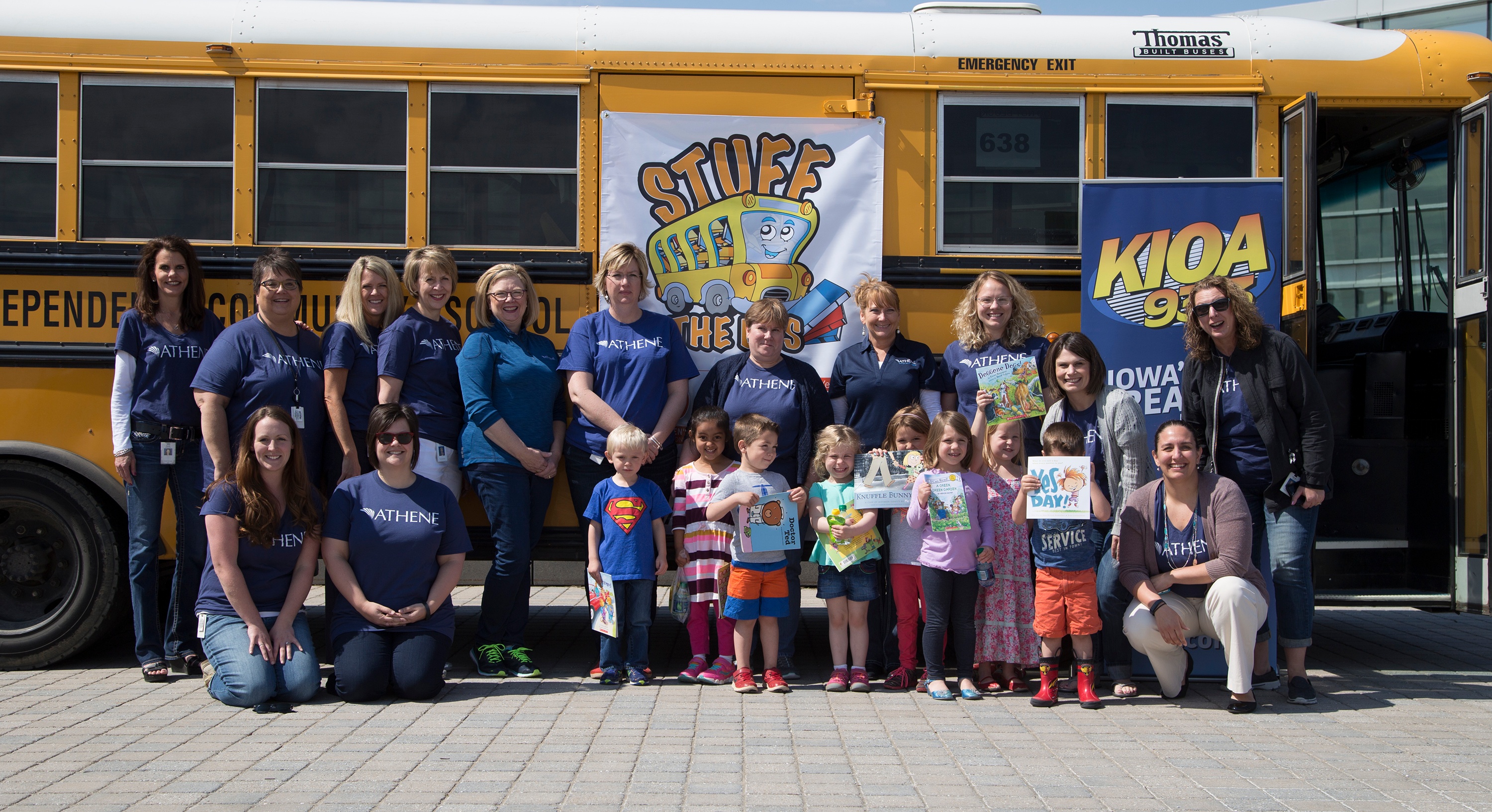 Stuff the Bus book drive collects 40,000 children's books